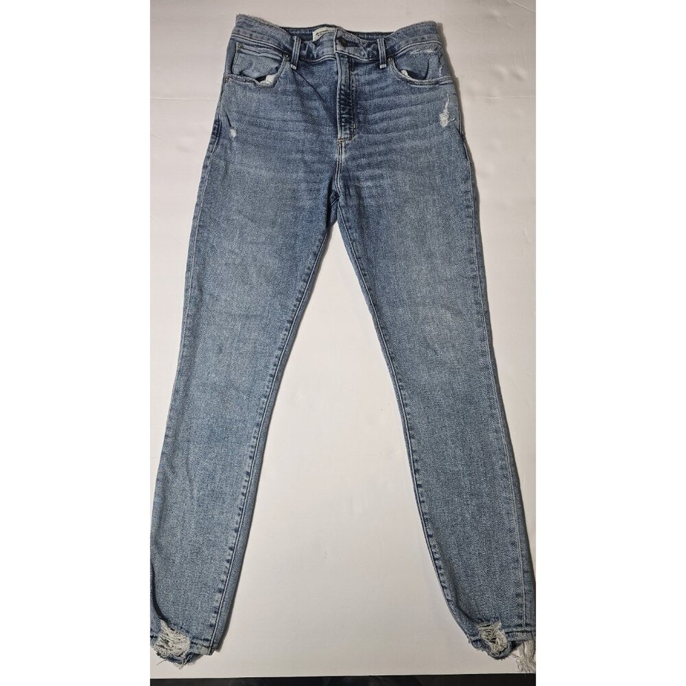 Abercrombie & Fitch Women’s Jeans High Rise Super Skinny Ankle 27/4R (HL388)